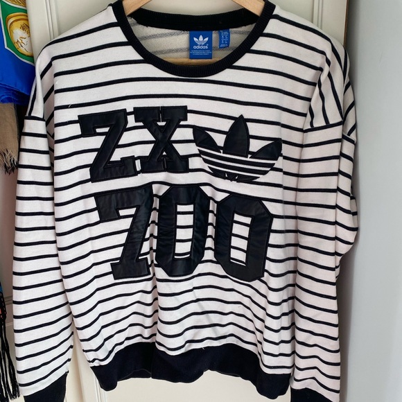 Adidas Logo Women's Crew & Scoop Neck Sweater - Picture 2 of 5